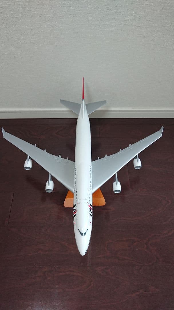貴重品！日本航空機 JALジャル BOEING 747-400 1/100模型 - メルカリ