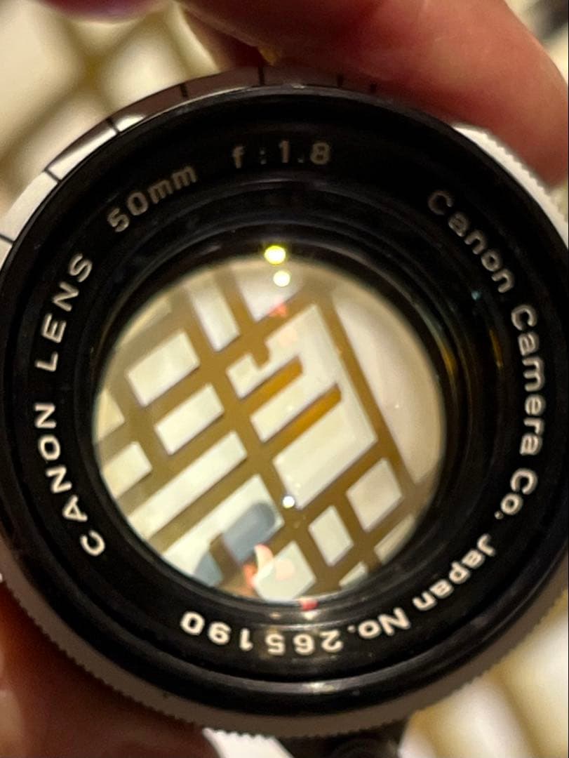 Leica IIIf バルナックライカ ＋Canon 50mm f1.8 美品