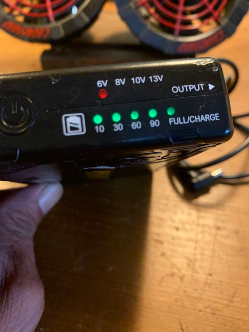 バートル 13V空調ファンセット