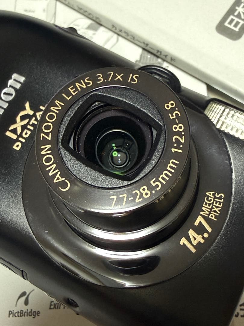 【美品・付属品完備】Canon IXY DIGITAL 3000 IS ブラック