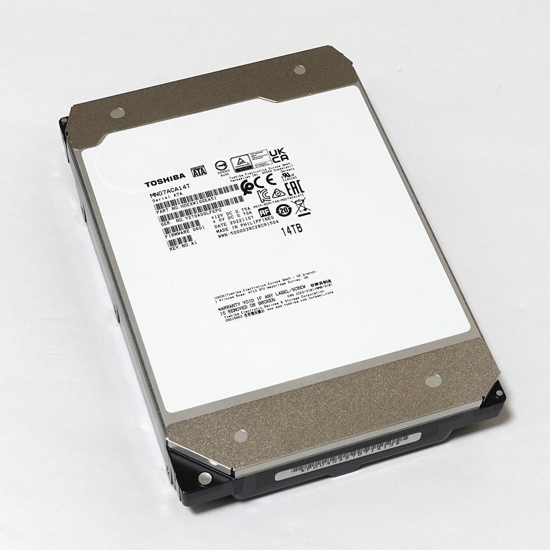 TOSHIBA MN07ACA14T 3.5インチ 14TB 7200rpm