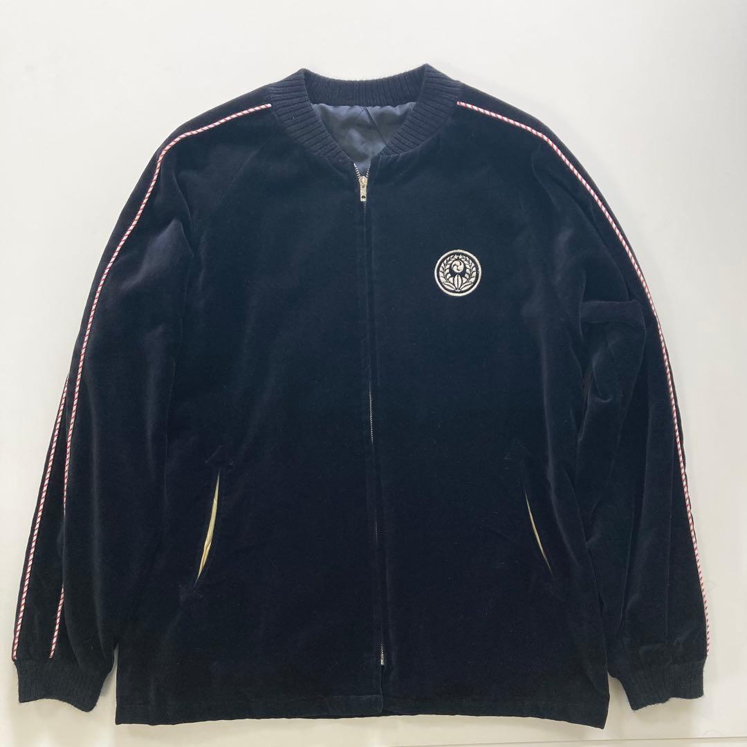 クロップドヘッズ 別珍 スカジャン リバーシブル ベロア 龍 富士山