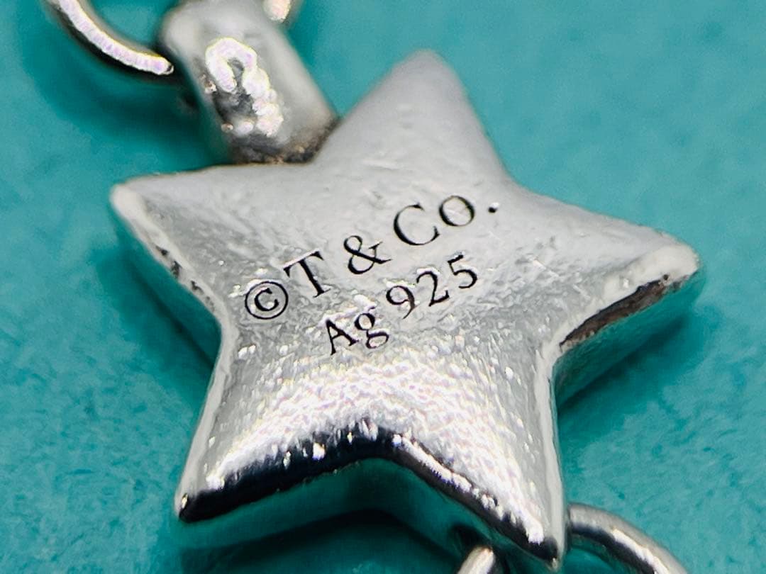 c747 美品 ティファニー×シュプリーム パフ スター ブレスレット 925