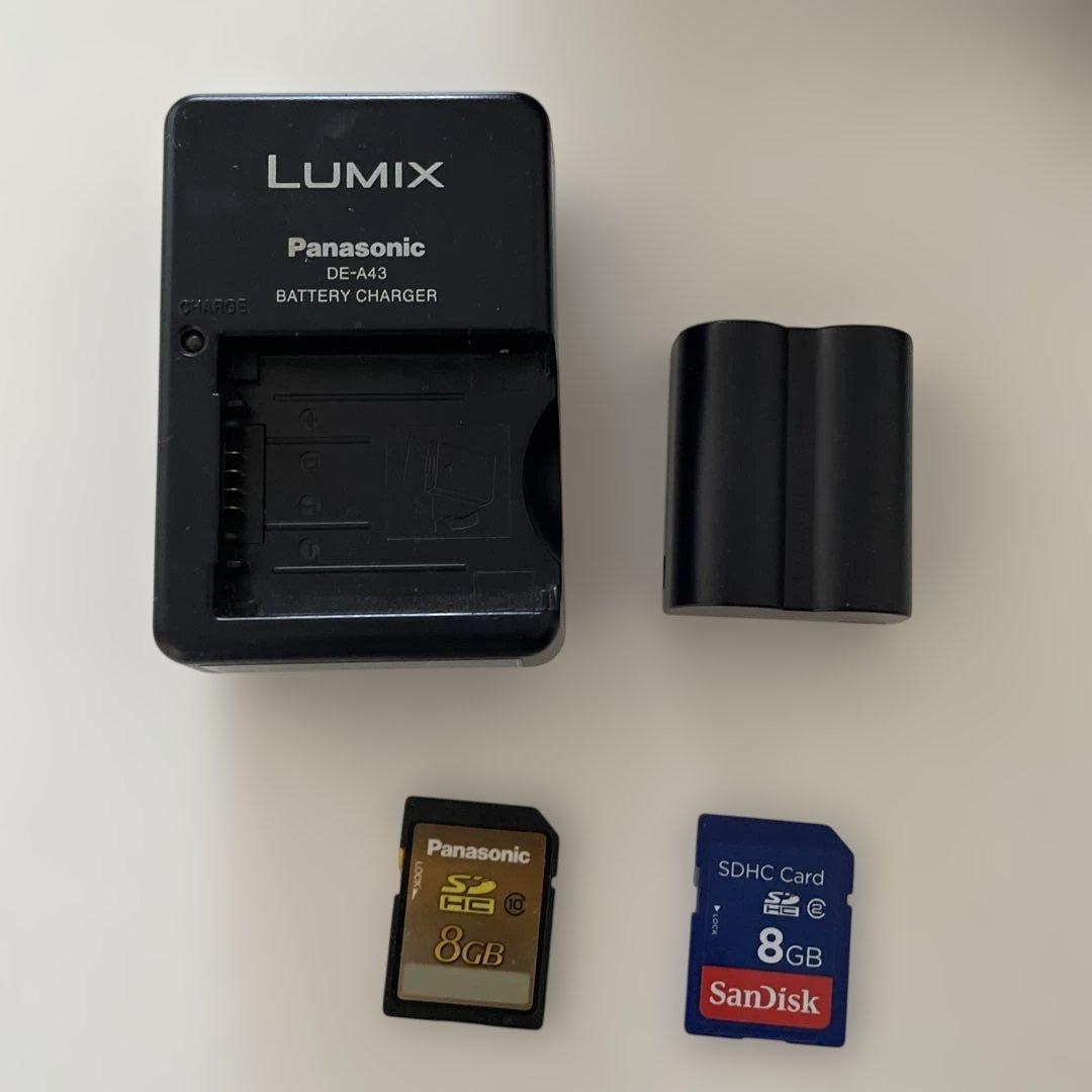 LUMIX デジカメ DMC-FZ38 ★充電器+ソフトケース+SDカード付