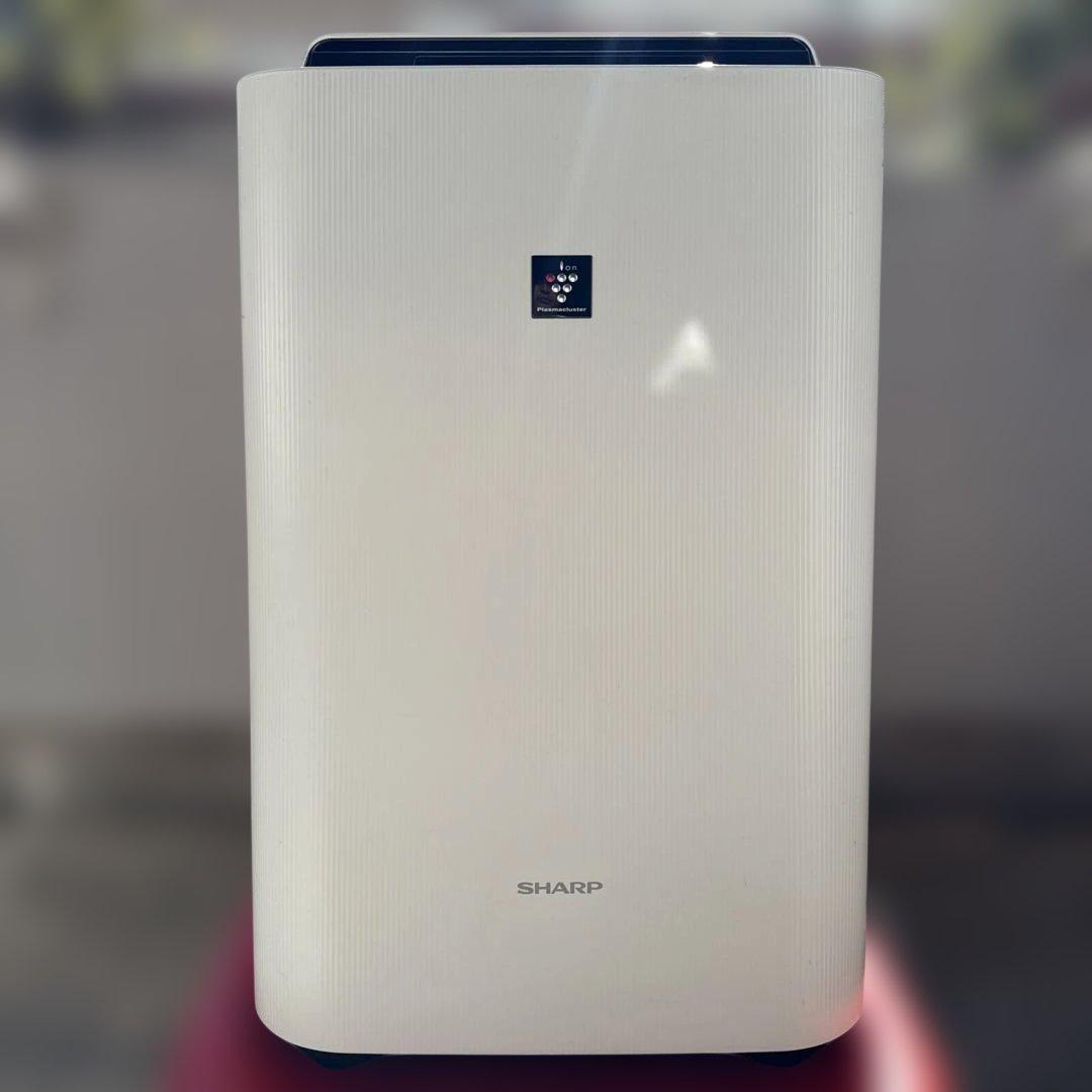【2022年式】美品 SHARP 加湿器 空気清浄機 ホワイト 動作確認済み デンキチWeb / シャープ SHARP 加湿空気清浄機 プラズマクラスターNEXT
