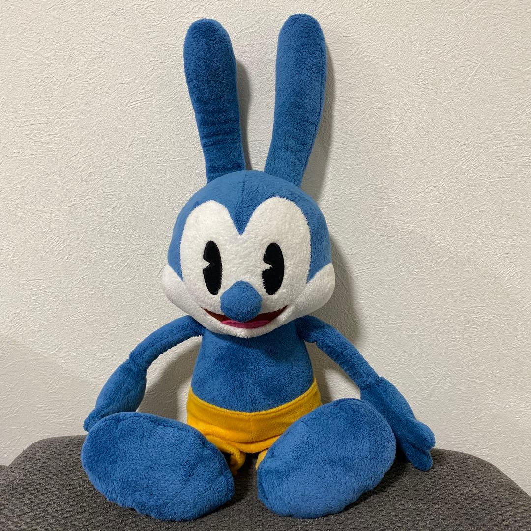 希少 オズワルド ラビット ぬいぐるみ ブルー m2 - メルカリ
