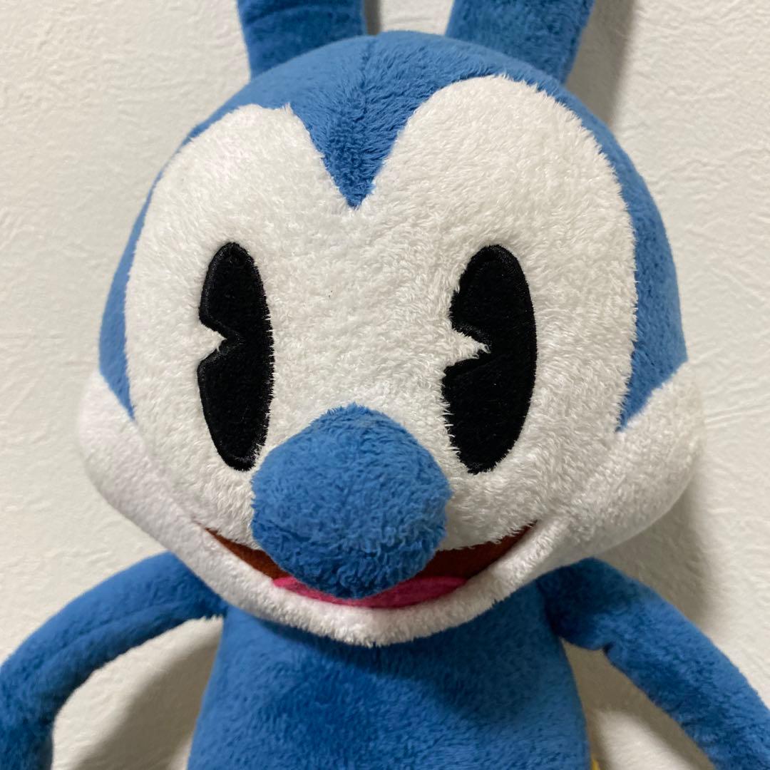 希少 オズワルド ラビット ぬいぐるみ ブルー m2 - メルカリ