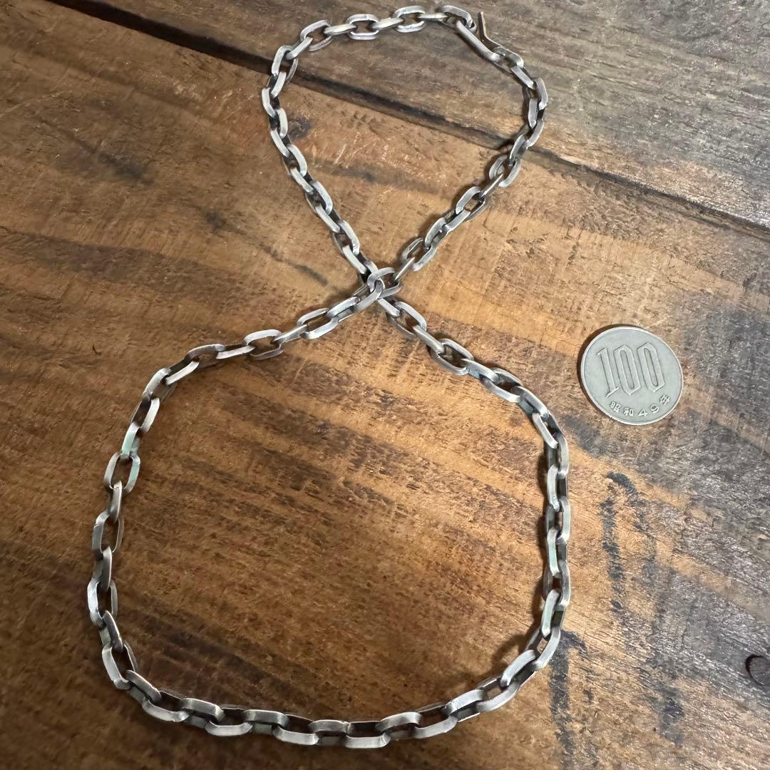 Larry Yazzie ナバホチェーン ネックレス トライアングル 52cm - メルカリ