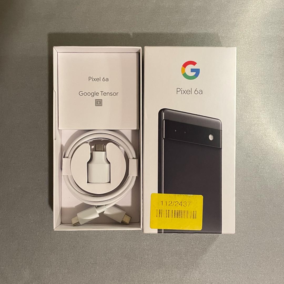 Google Pixel 6a (128GB)【チャコール】元箱付き