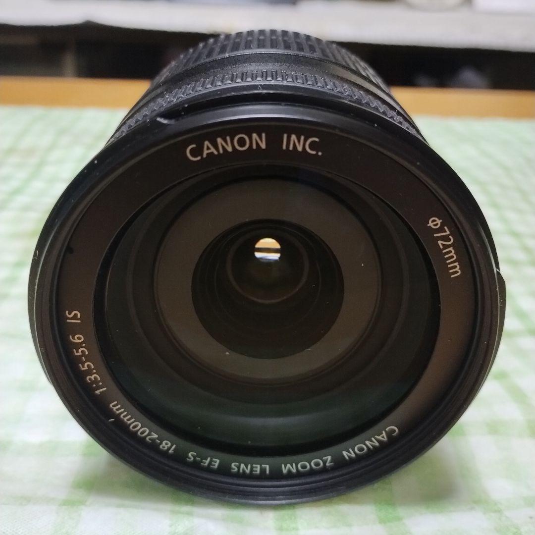 CANON、EF−S、18−200mm、Ｆ3.5−5.6、IS