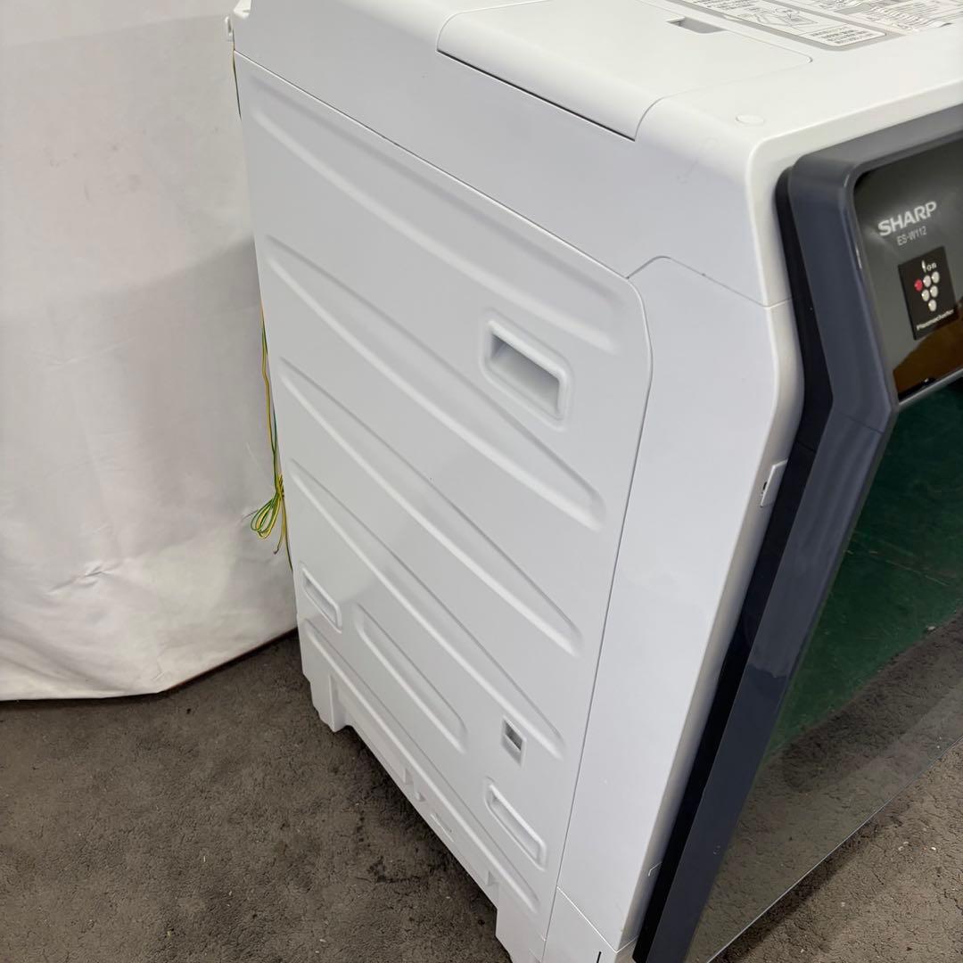 77❤️ ドラム式洗濯機 11キロ SHARP 左開き 安い 中古 綺麗 設置無料