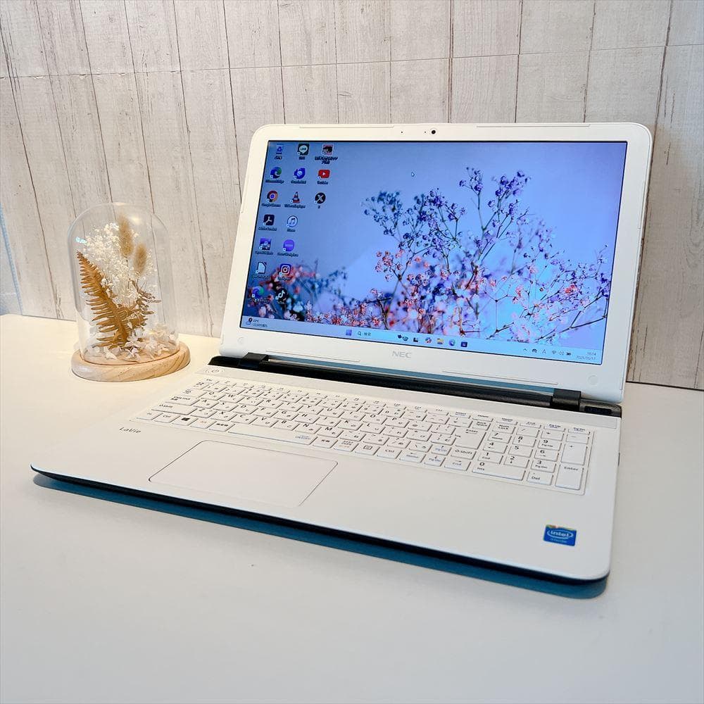 ✨美品✨NEC ノートPC SSD240GB Win11 第4世代 HN190