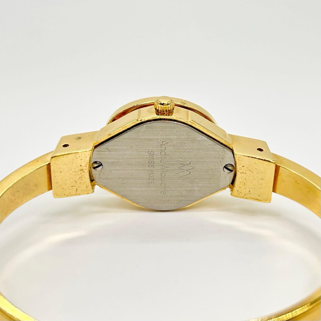 Andre Mouche アンドレムッシュ ダイヤベゼル クォーツ 腕時計 - メルカリ