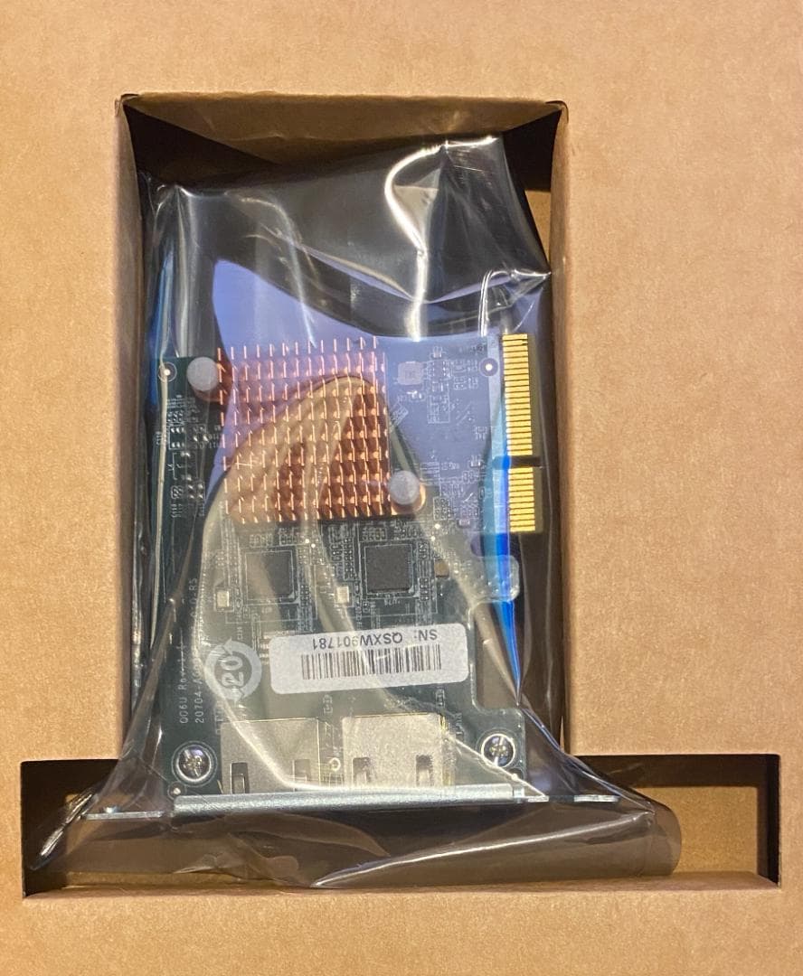 QNAP QXG-2G2T-I225 ネットワークPCIeカード