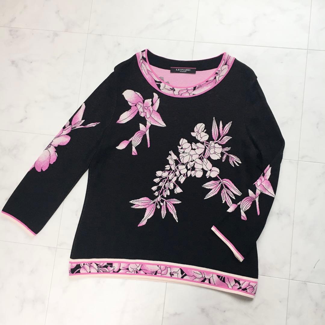 近年美品 LEONARD レオナール ニット セーター 42 - メルカリ