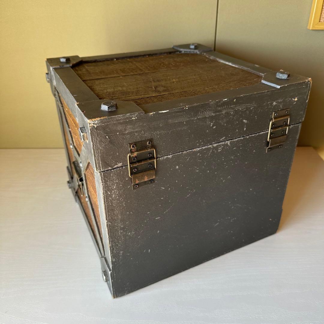 東谷トランク ② IW-981 アンティーク ヴィンテージ 収納ボックス 天然