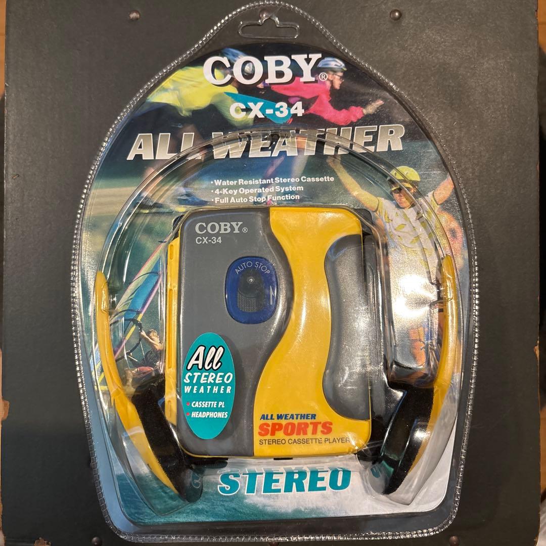 未開封 Coby Cx-34 All Weather コビー　ウォークマン 未開封 Coby Cx-34 All Weather コビー ウォークマン - メルカリ