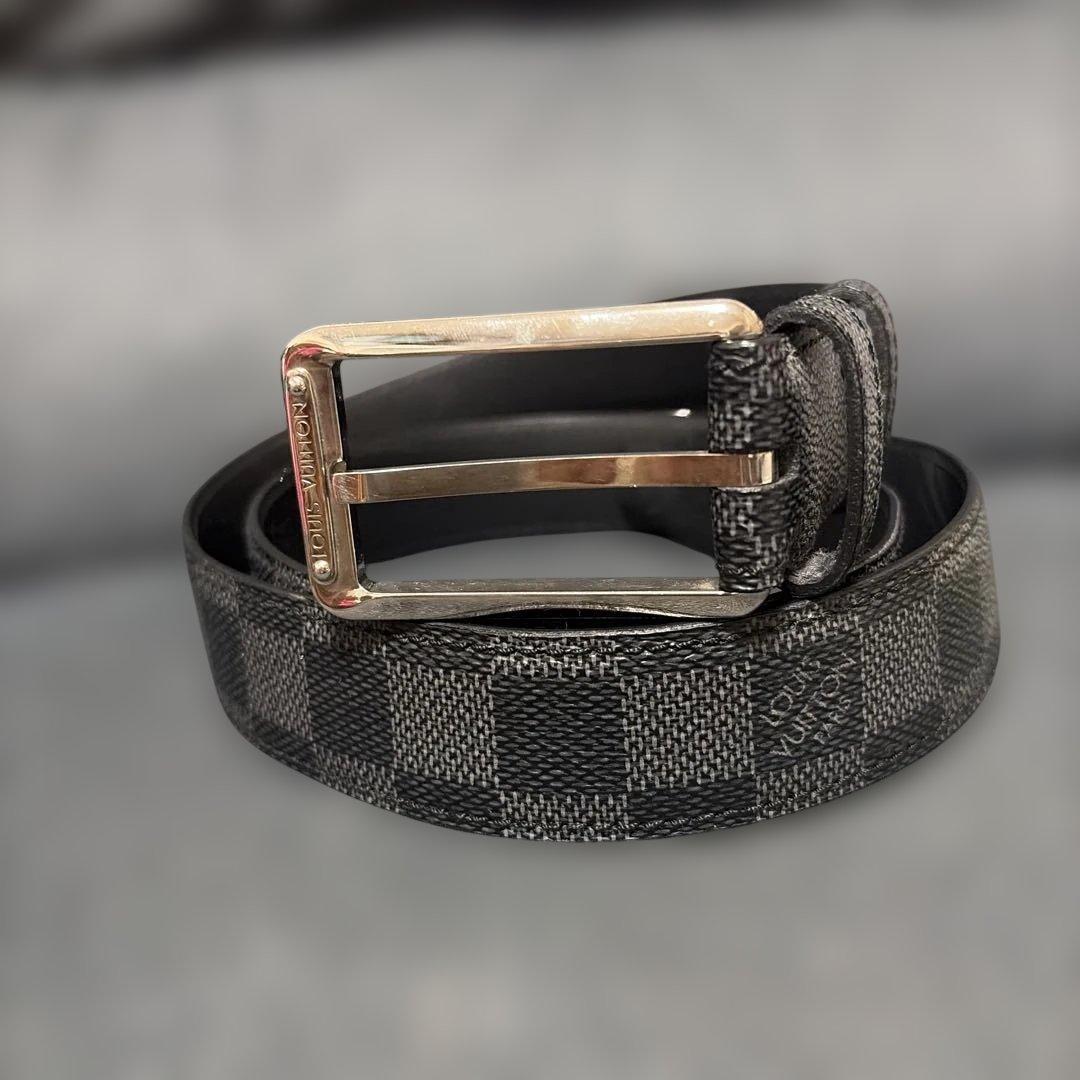 ルイヴィトン　ダミエ　サンチュール　スレンダー　ベルト　90/36 メンズ 楽天市場】LOUIS VUITTON ルイ ヴィトン ダミエグラフィット サン