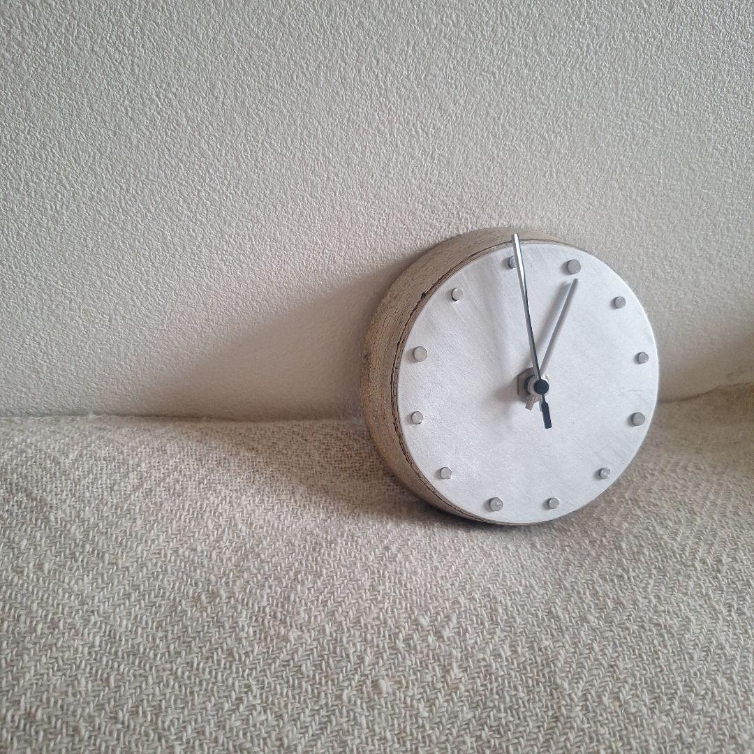難あり*chikuni * wall clock アルミ希少 三谷龍二 井藤昌志