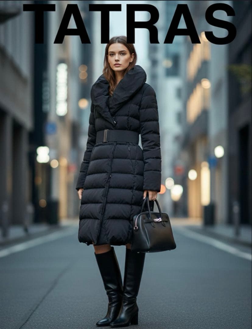 TATRAS タトラス ダウンコート Aライン LTA15A4286 女優エリ