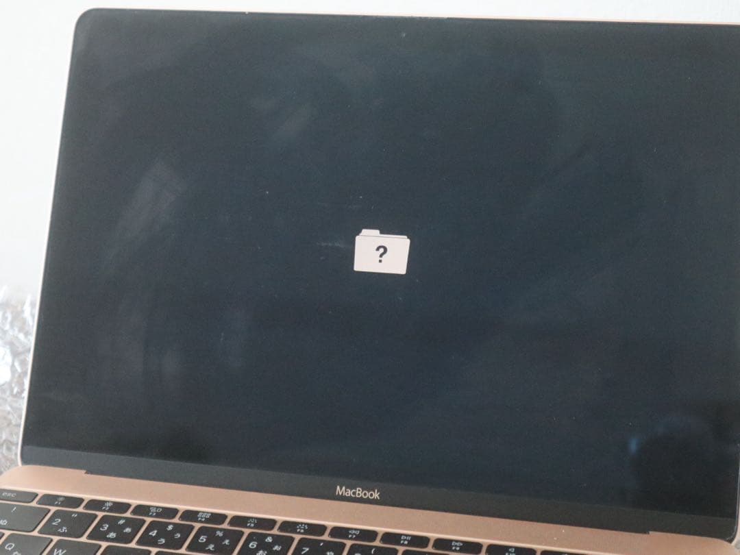 【ジャンク品】MacBook (Apple/12インチ/2016)ゴールド