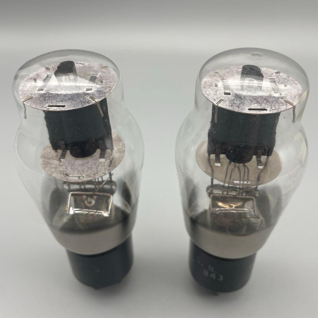 RCA 843 ワンペアセット 真空管