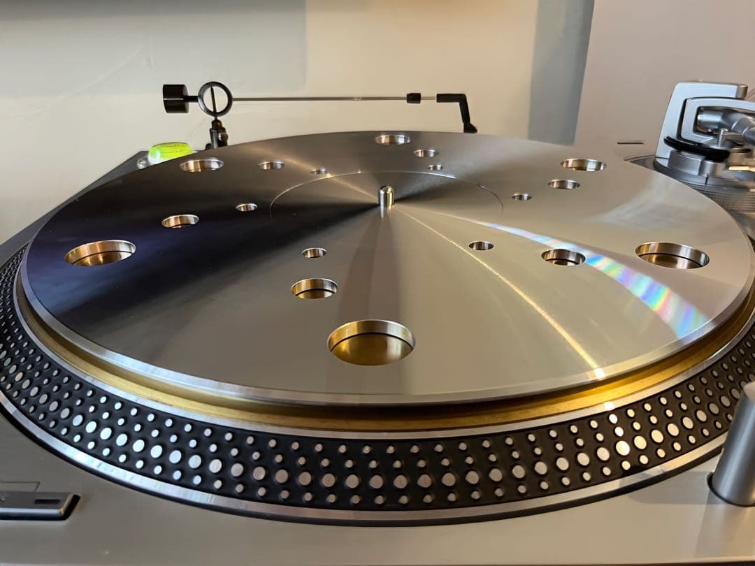 AL切削MJ-12、ブチルBR1、カーボン深遠のターンテーブルシート3枚セット