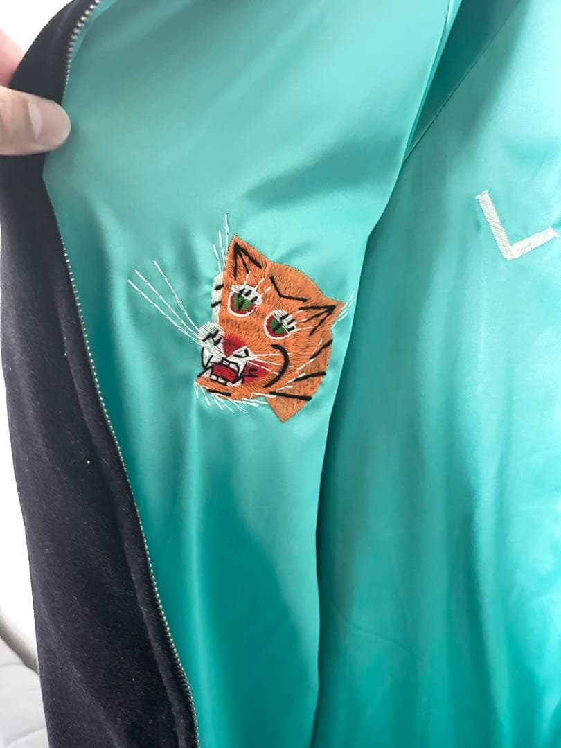 cloveru クローバル penney's ベロア スカジャン ペニーズ