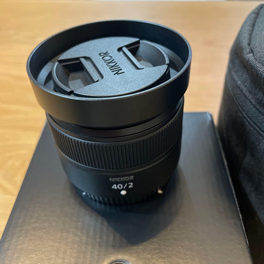 NIKKOR Z 40mm f/2 レンズ　レンズケース付