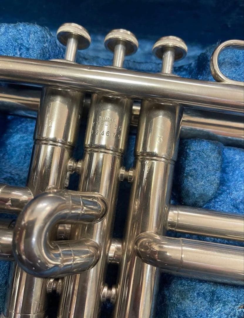 日本製 YAMAHA トランペット YTR-135 ハードケース・ミュート付 - メルカリ