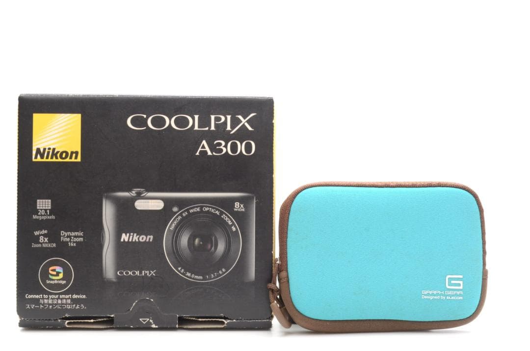 Nikon COOLPIX A300 ブラック コンパクトデジタルカメラ 箱付