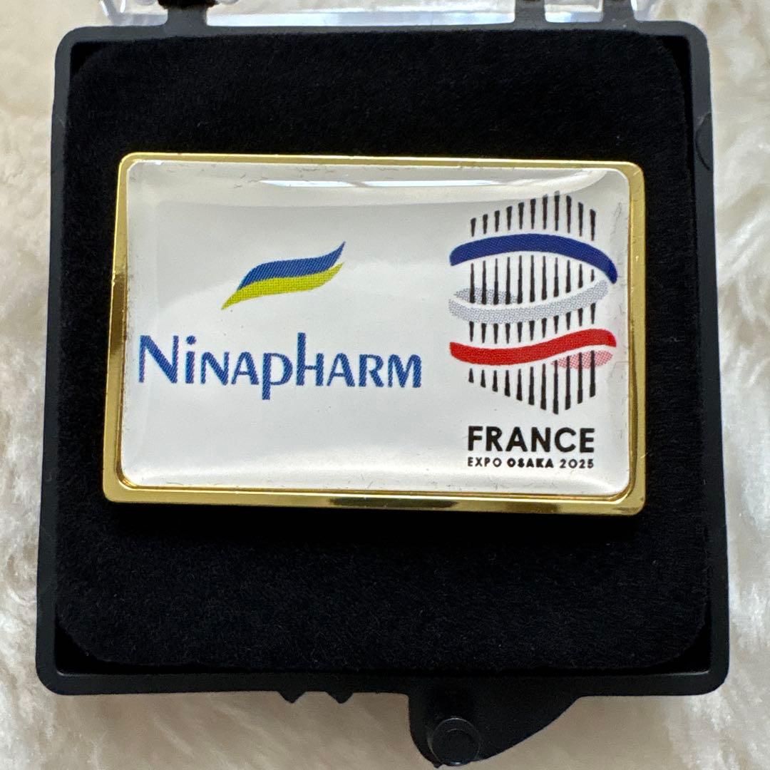 2025万博記念ピンバッチ フランスパビリオン バッチ ピンバッジ 万博