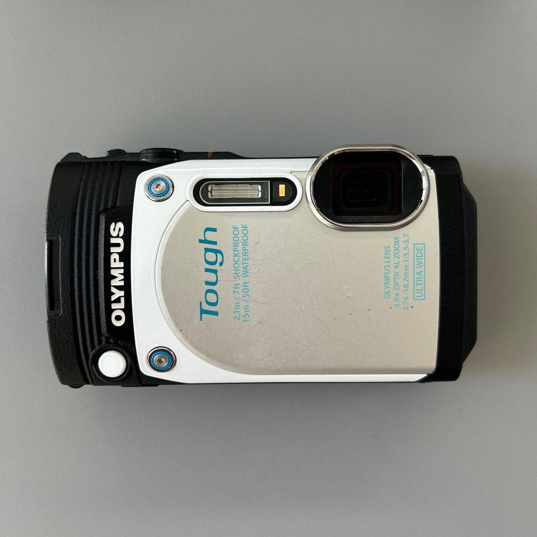 OLYMPUS TG TG-870 WHITE オリンパス 動作確認済み