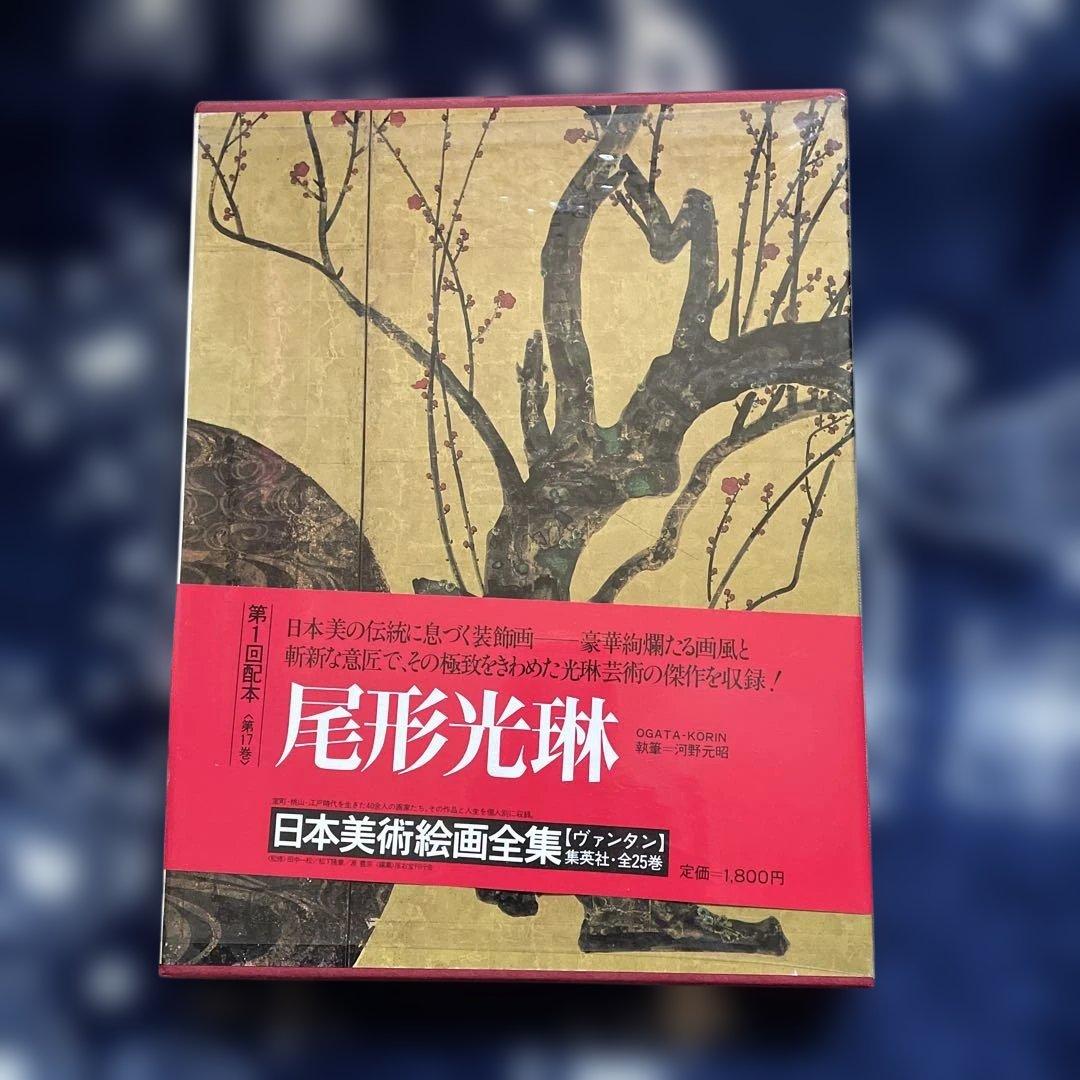 尾形光琳 日本美術絵画全集シリーズ17 集英社発行 - メルカリ
