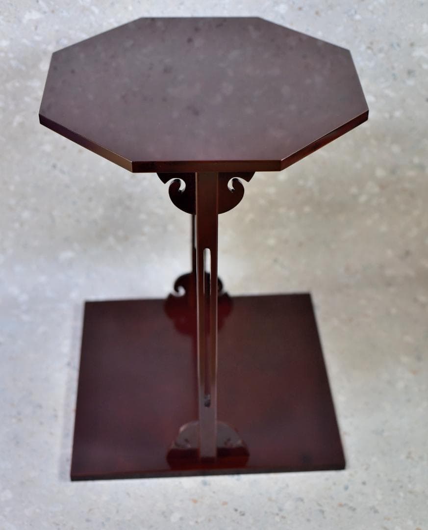 塗師表寛作 寿棚組立式【極上品】飾り棚 お茶道具／共箱