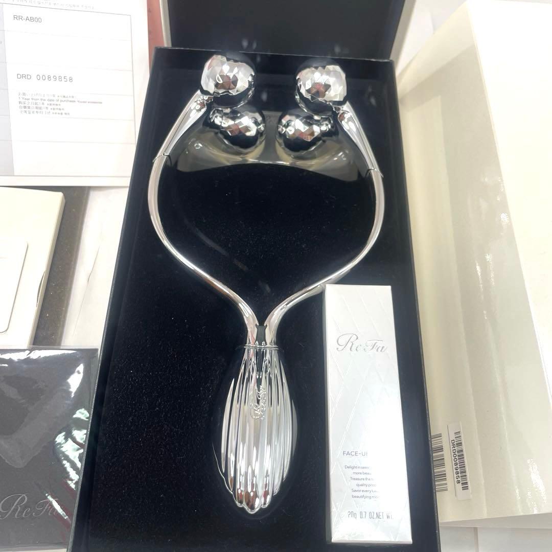 ReFa DOUBLE RAY リファ ダブルレイ　美顔ローラー シルバー