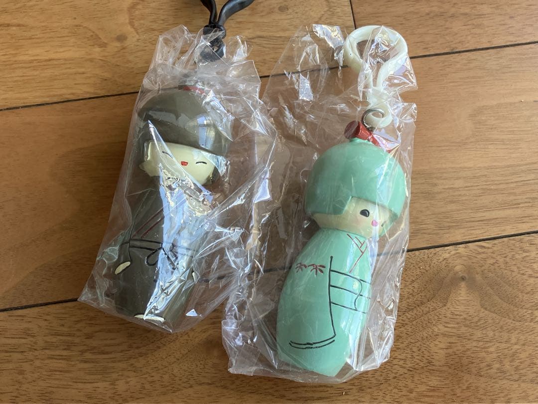 和風キャラクター ストラップ 4個セット 洋子 キーホルダー