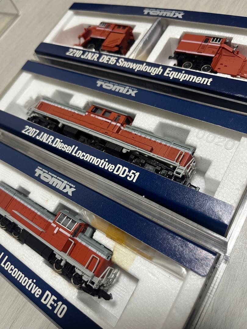 TOMIX J.N.R. ディーゼル機関車DE15/DD-51/DE-10セット - メルカリ