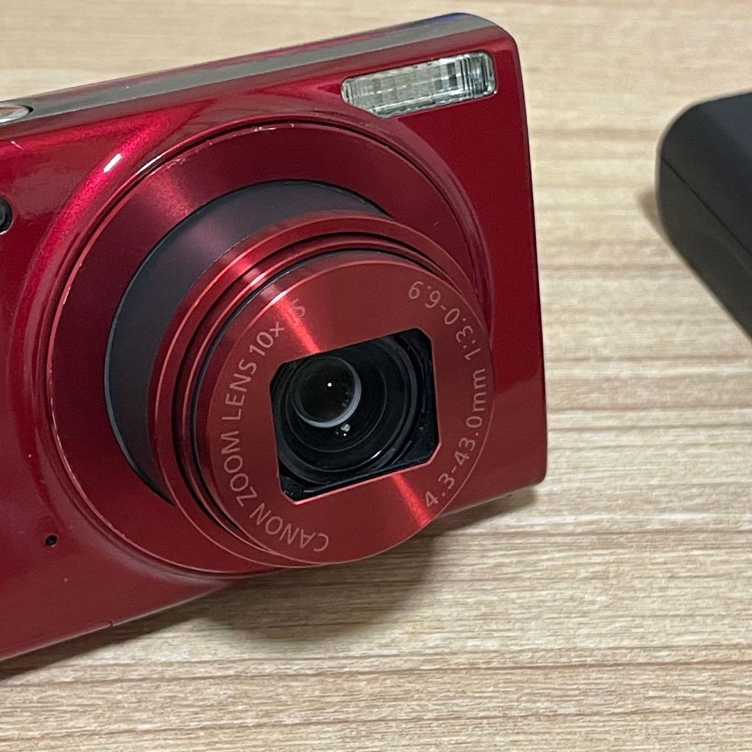 Canon IXY 190 レッド 動作確認済み　付属品完備