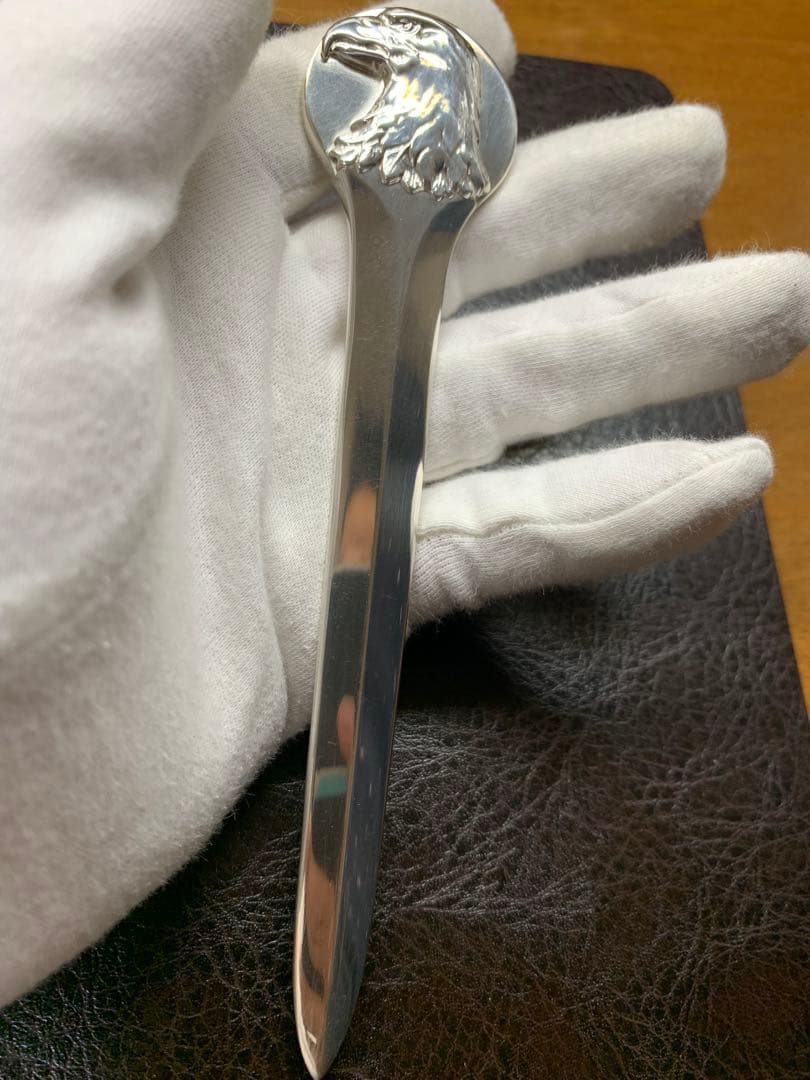 TIFFANY純銀製】イーグルヘッド レターオープナー