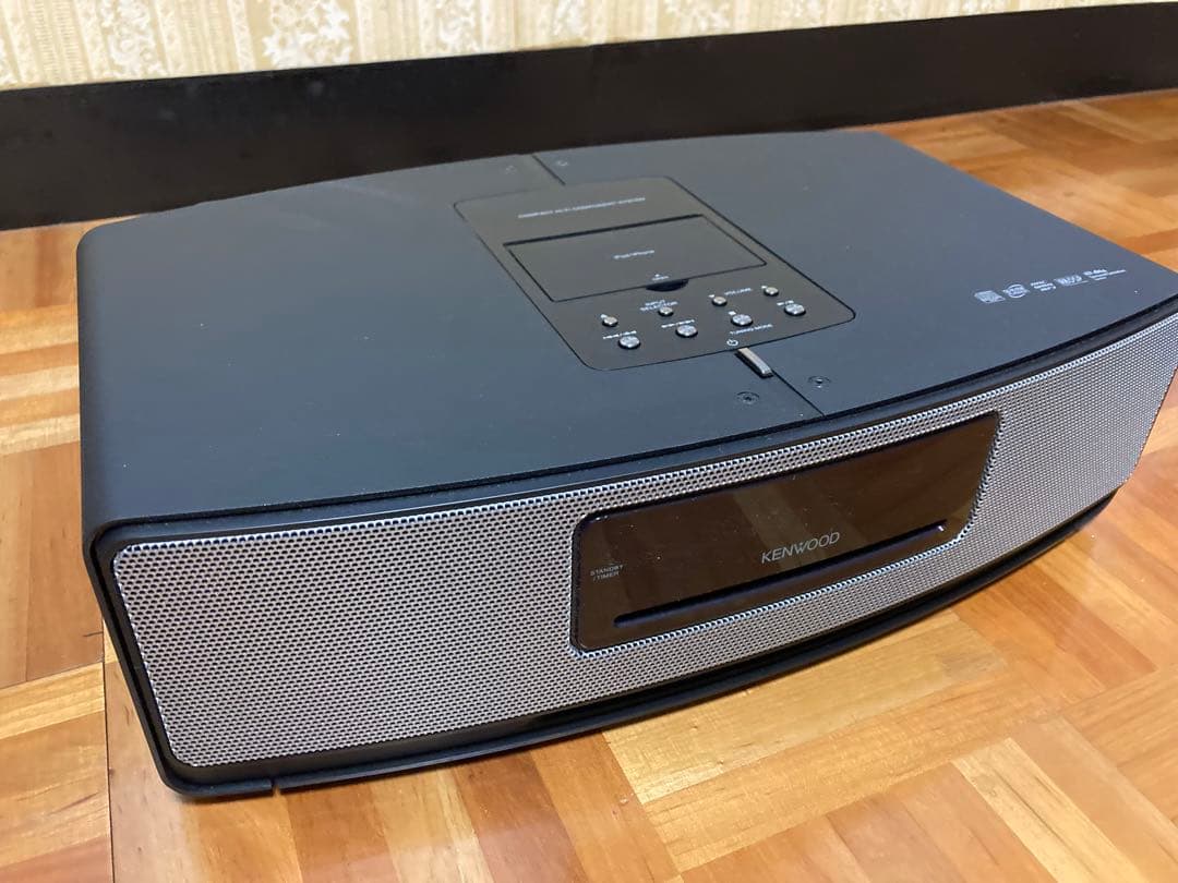 KENWOOD ケンウッド　 U-K525-ブラック コンポ