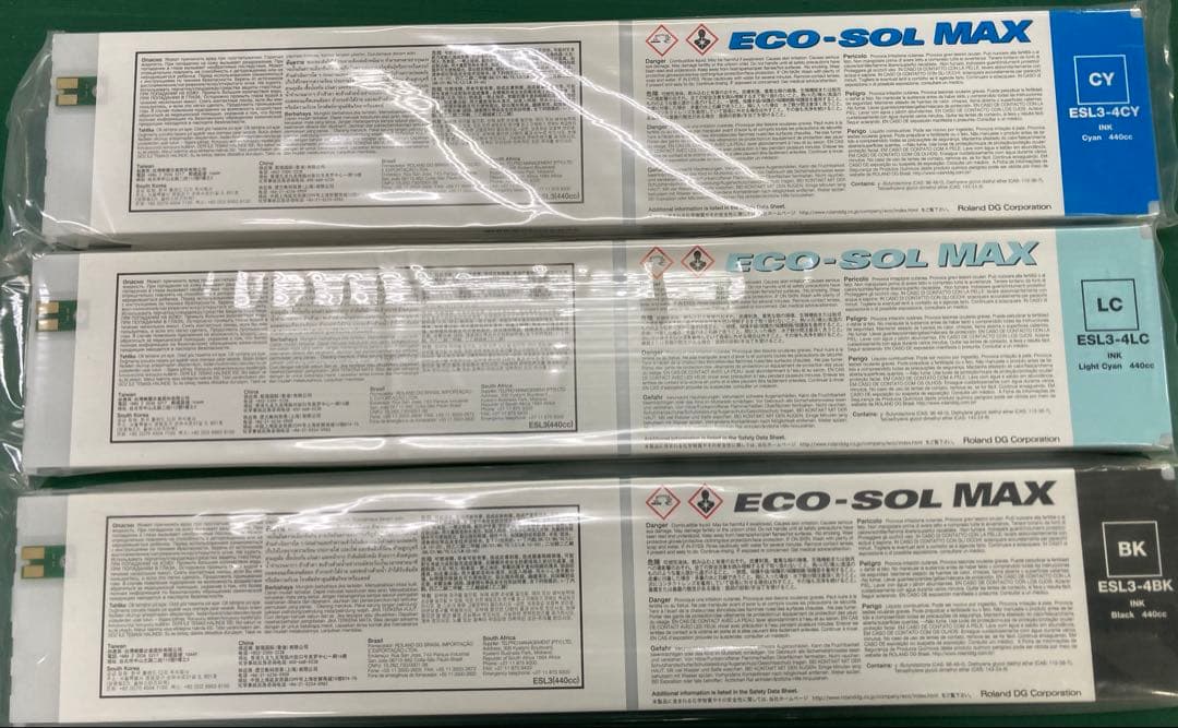 ECO-SOL MAX インクカートリッジ 6色セット