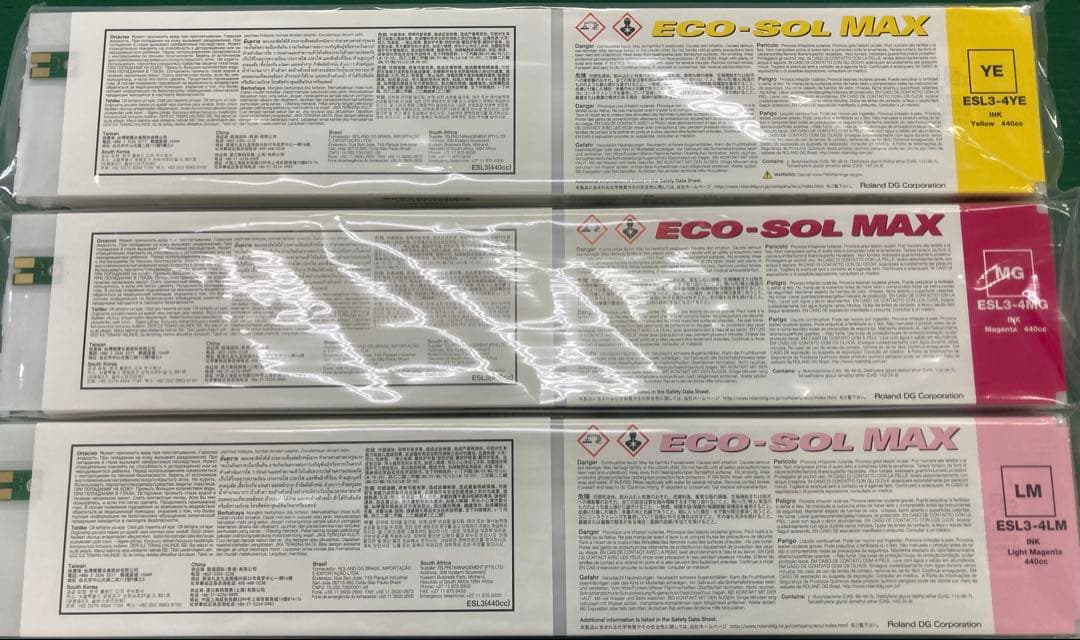 ECO-SOL MAX インクカートリッジ 6色セット