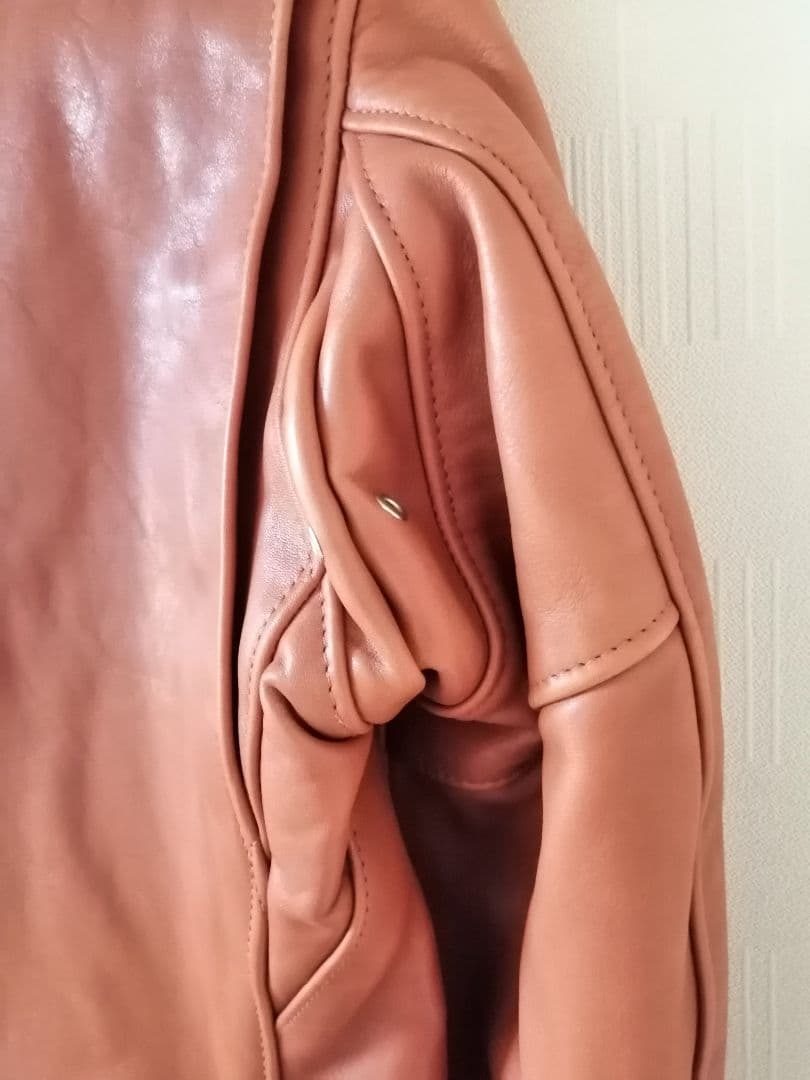 schottライダースジャケット618サイズ38茶革ブラウン美品 - メルカリ