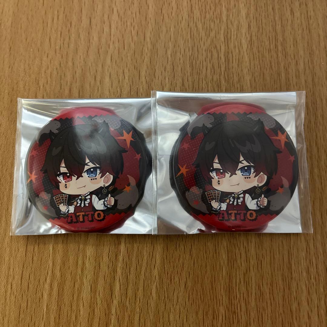 あっとくん ハロウィン缶バッジ - メルカリ