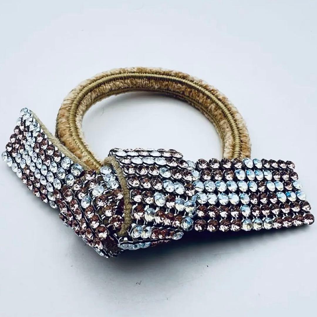 acca アッカ　クリスタル　ブリジットドレスポニー　ベージュ　ピンク×シルバー ブリジットドレスポニー 40900012T | ACCA (Women)/アッカ