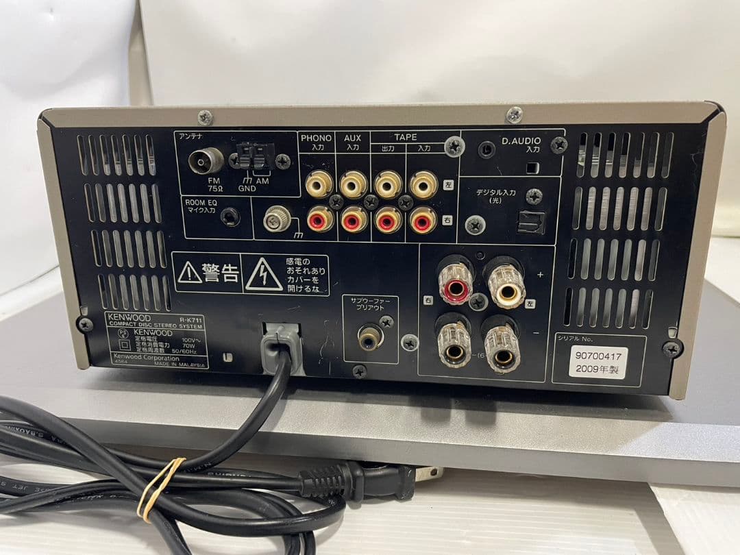 JVC KENWOOD ケンウッド R-K711 システムコンポ