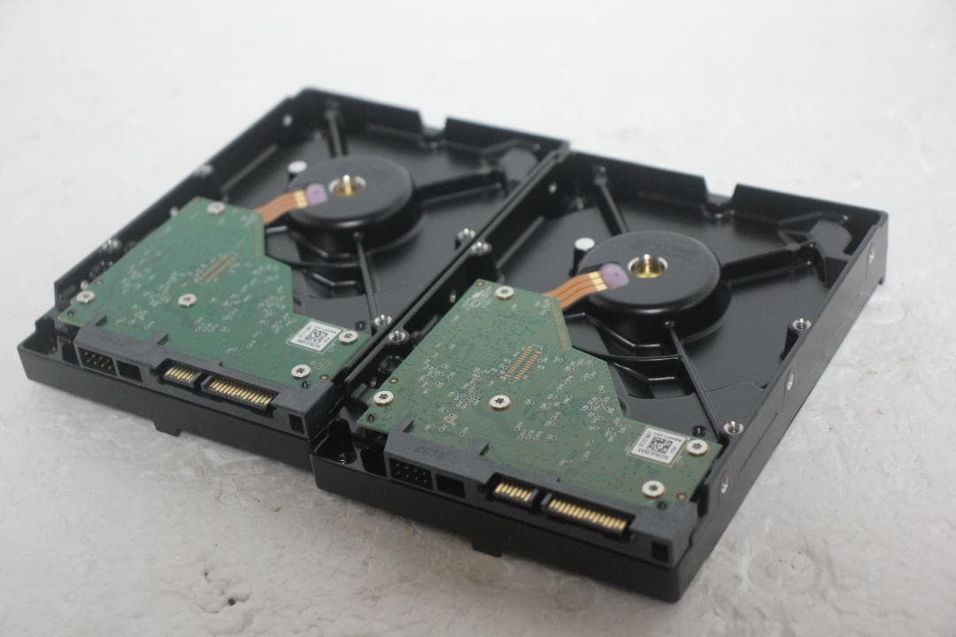 【健康状態注正常】3.5インチHDD WD RED 2TB 2個まとめ