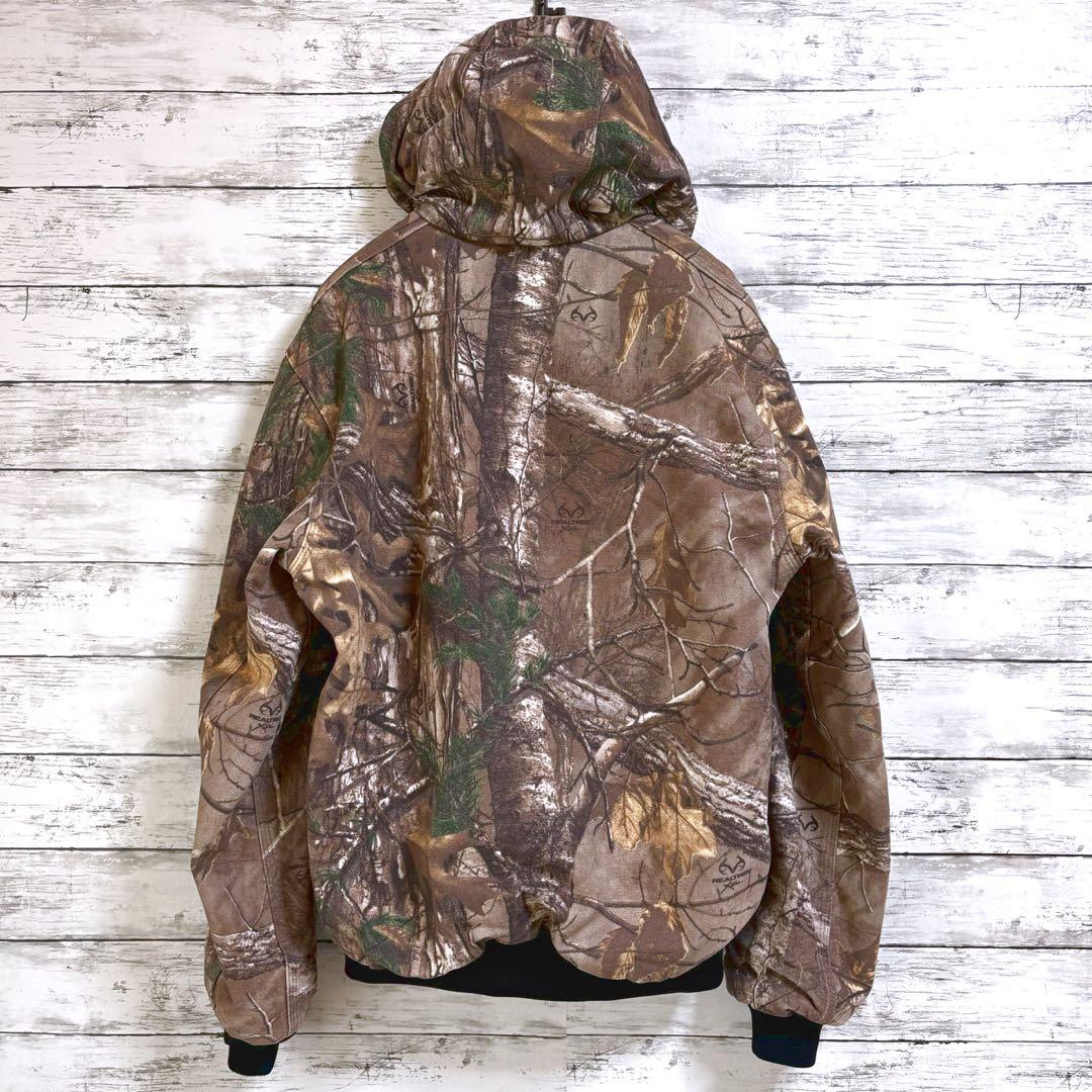 古着 Carhartt アクティブジャケット リアルツリー カモ J220 S - メルカリ