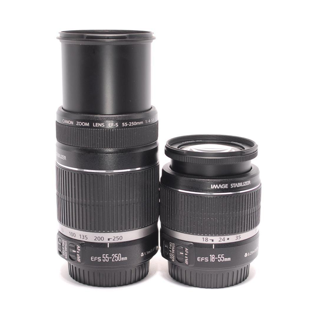 ❤即購入1000円OFF❤ キャノン Kiss X10 手ブレ補正 ダブルレンズ